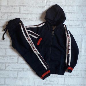 Gucci men kids navy hoodies